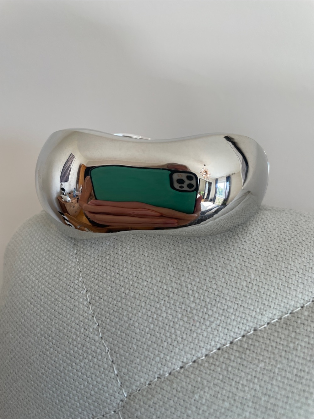 NWOT. Silver Bold Cuff 6